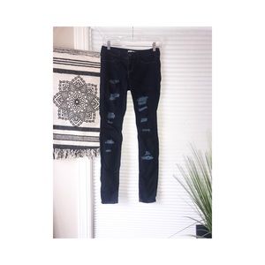 Hollister size 3 ripped / distressed jeans